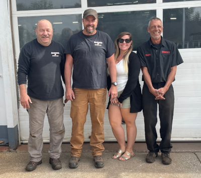 Our Staff - Mark, Mike, Chelsea, and Pat